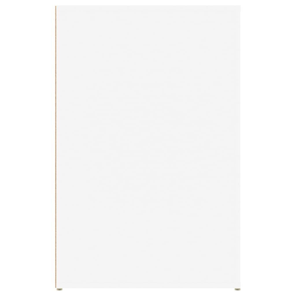 Työpöytä valkoinen 100x49x75 cm tekninen puu hinta ja tiedot | Tietokonepöydät ja työpöydät | hobbyhall.fi