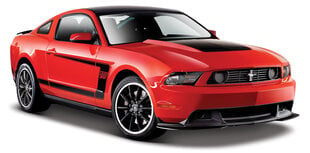 Malliauto MAISTO Die-cast 1:24 FORD MUSTANG BOSS 302 art. 31269 hinta ja tiedot | Poikien lelut | hobbyhall.fi