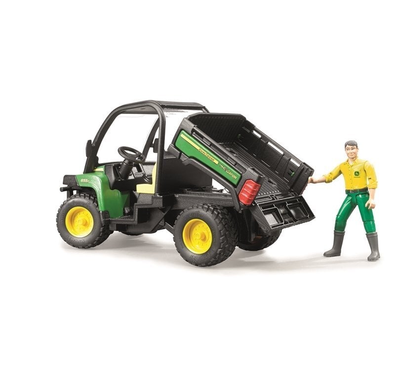 Bruder John Deere Gator XUV ja kuljettaja hinta ja tiedot | Poikien lelut | hobbyhall.fi