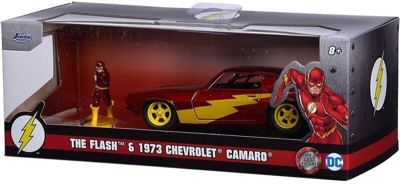 Jada DC The Flash 1973 Chevrolet Camaro 1:32 hinta ja tiedot | Poikien lelut | hobbyhall.fi