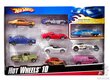 Sarja pikkuautoja 10 kpl. Hot Wheels, 54886 hinta ja tiedot | Poikien lelut | hobbyhall.fi