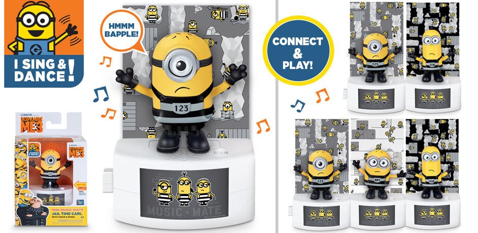 DESPICABLE ME lelu hahmo Music Mates hinta ja tiedot | Poikien lelut | hobbyhall.fi