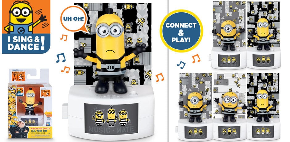 DESPICABLE ME lelu hahmo Music Mates hinta ja tiedot | Poikien lelut | hobbyhall.fi