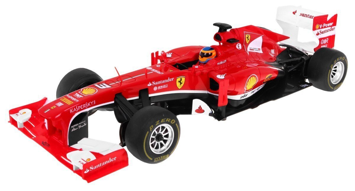 Kilpa-auto kaukosäätimellä Ferrari F1, 1:18 hinta ja tiedot | Poikien lelut | hobbyhall.fi