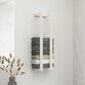 Pyyheteline valkoinen 23x18x90 cm täysi mänty hinta ja tiedot | Kylpyhuoneen sisustus | hobbyhall.fi