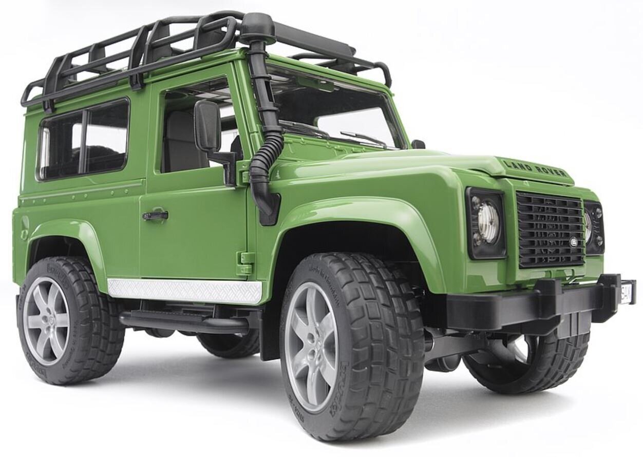 Ajoneuvo Land Rover Defender vihreä hinta ja tiedot | Poikien lelut | hobbyhall.fi