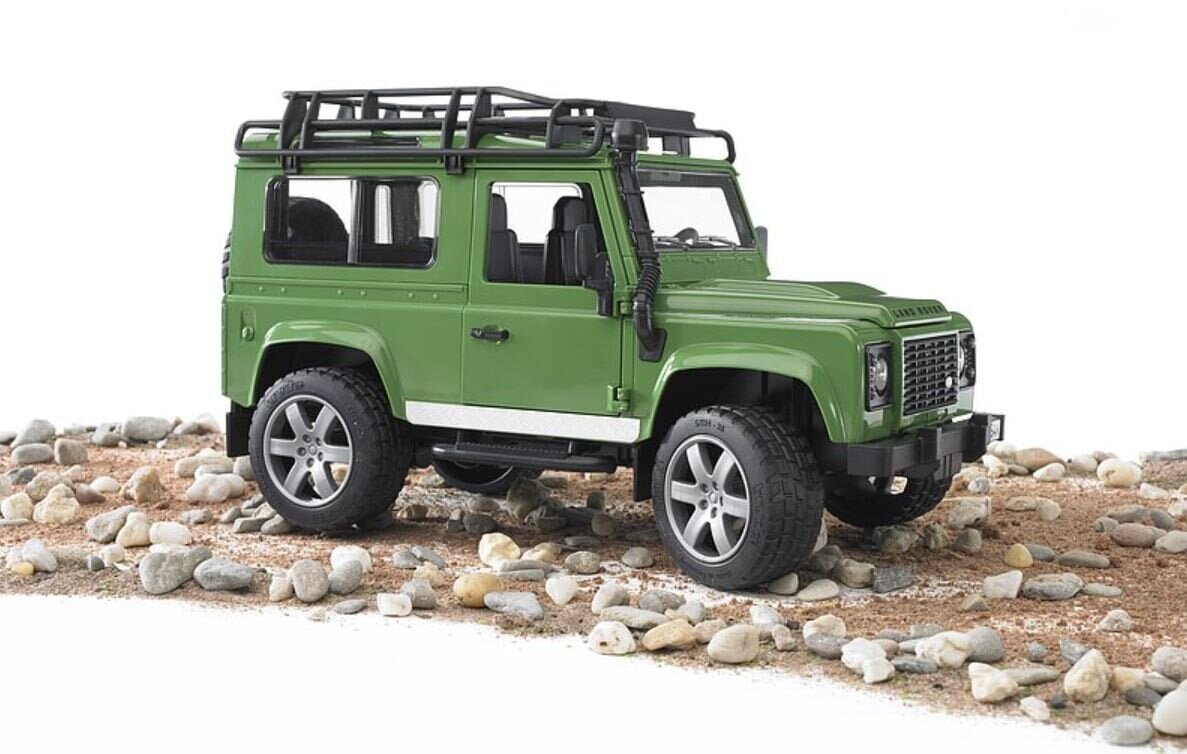 Ajoneuvo Land Rover Defender vihreä hinta ja tiedot | Poikien lelut | hobbyhall.fi