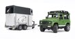 Land Rover hevosperävaunulla ja hahmoilla hinta ja tiedot | Poikien lelut | hobbyhall.fi