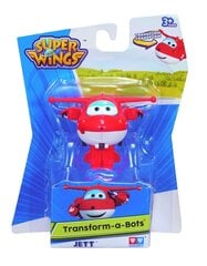 ALPHA SUPER WINGS Transforming Lentokone Jett, 8 cm hinta ja tiedot | Poikien lelut | hobbyhall.fi