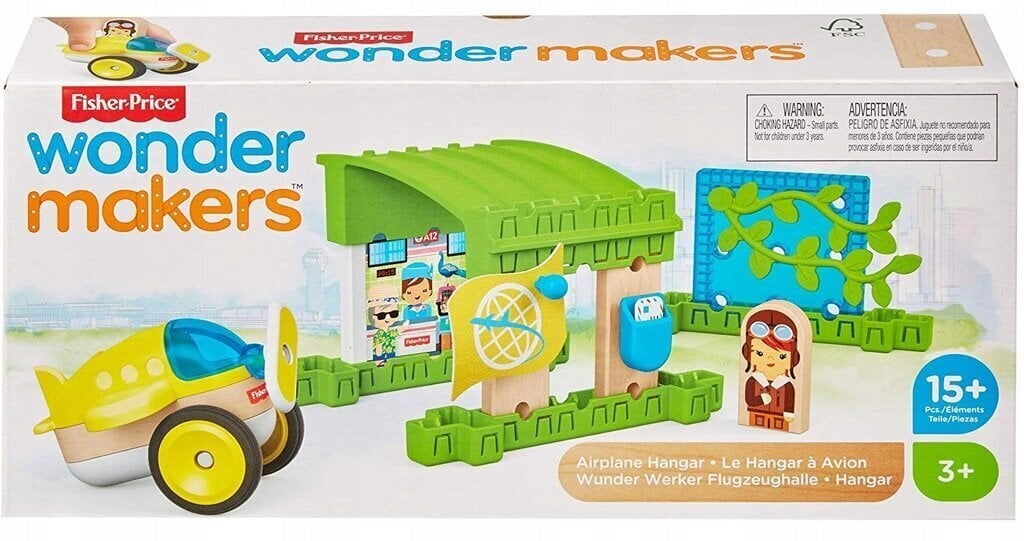 Fisher Pricen Wonder Makers -lentokonepalikat hinta ja tiedot | Kehittävät lelut | hobbyhall.fi