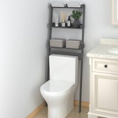 WC-teline harmaa 63,5x32x179 cm täysi mänty hinta ja tiedot | Kylpyhuoneen sisustus | hobbyhall.fi