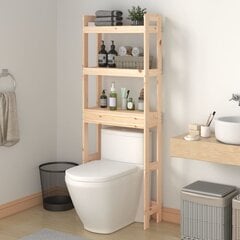 WC-teline 63x26x171 cm täysi mänty hinta ja tiedot | Kylpyhuoneen sisustus | hobbyhall.fi