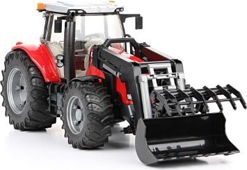 Bruder Massey Fergusson 7600 -etukuormaaja hinta ja tiedot | Poikien lelut | hobbyhall.fi