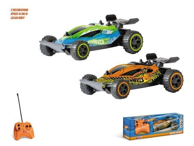 Hot Wheels -auto kaukosäätimellä, 1:28 hinta ja tiedot | Poikien lelut | hobbyhall.fi