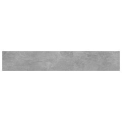 Kirjahyllytasot 8 kpl betoninharmaa 60x10x1,5 cm lastulevy hinta ja tiedot | Hyllyt | hobbyhall.fi