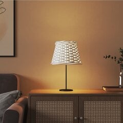 Lampunvarjostin valkoinen Ø15x12 cm paju hinta ja tiedot | Pöytävalaisimet | hobbyhall.fi