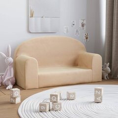Kahden istuttava Lasten sohva , beige hinta ja tiedot | Lasten nojatuolit ja säkkituolit | hobbyhall.fi