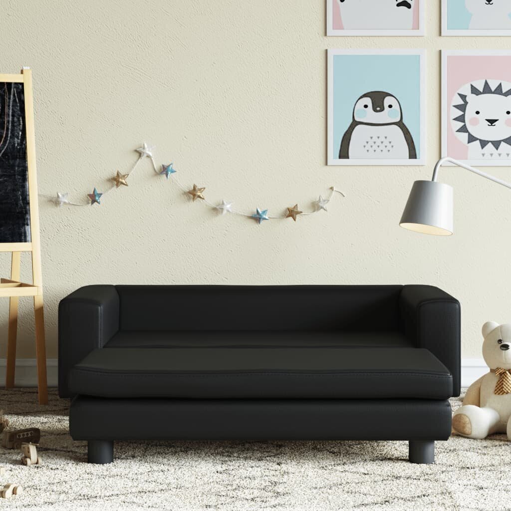 Lasten sohva , musta hinta ja tiedot | Lasten nojatuolit ja säkkituolit | hobbyhall.fi