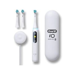 Oral-B iO8 White Alabaster hinta ja tiedot | Sähköhammasharjat | hobbyhall.fi