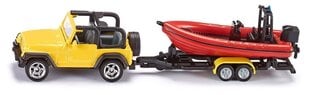 Siku Jeep ja vene hinta ja tiedot | Siku Lapset | hobbyhall.fi