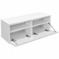 TV-taso Lastulevy 95x35x36 cm Valkoinen hinta ja tiedot | TV-tasot | hobbyhall.fi