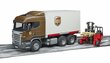Scania R Forklift UPS-kontti hinta ja tiedot | Poikien lelut | hobbyhall.fi