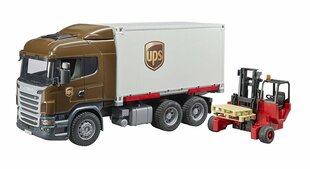 Scania R Forklift UPS-kontti hinta ja tiedot | Bruder Lelut | hobbyhall.fi