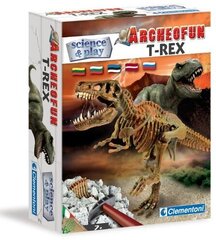 Leikkisetti Clementoni Archeofun T-REX hinta ja tiedot | Poikien lelut | hobbyhall.fi