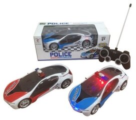 Kauko-ohjattava poliisiauto 1:16 hinta ja tiedot | Poikien lelut | hobbyhall.fi