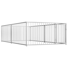 Koiran ulkohäkki 200x400x100 cm hinta ja tiedot | Kuljetushäkit ja kuljetuslaatikot | hobbyhall.fi