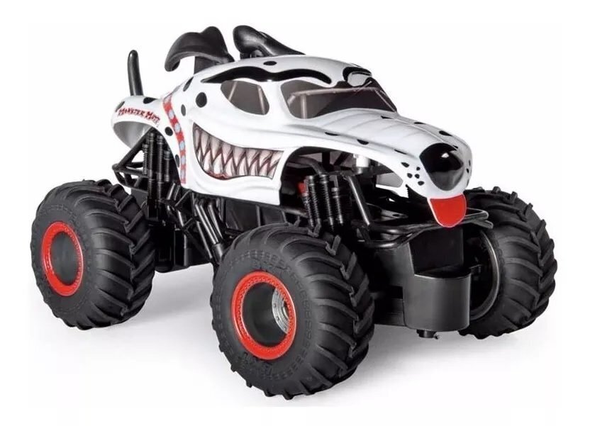 MONSTER JAM 1:24 kuorma auto Mutt Dalmation hinta ja tiedot | Poikien lelut | hobbyhall.fi