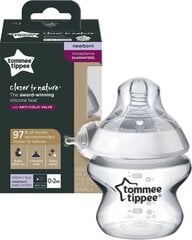 Tuttipullo Tommee Tippee Newborn, 150ml hinta ja tiedot | Vauvan ja lasten astiat | hobbyhall.fi