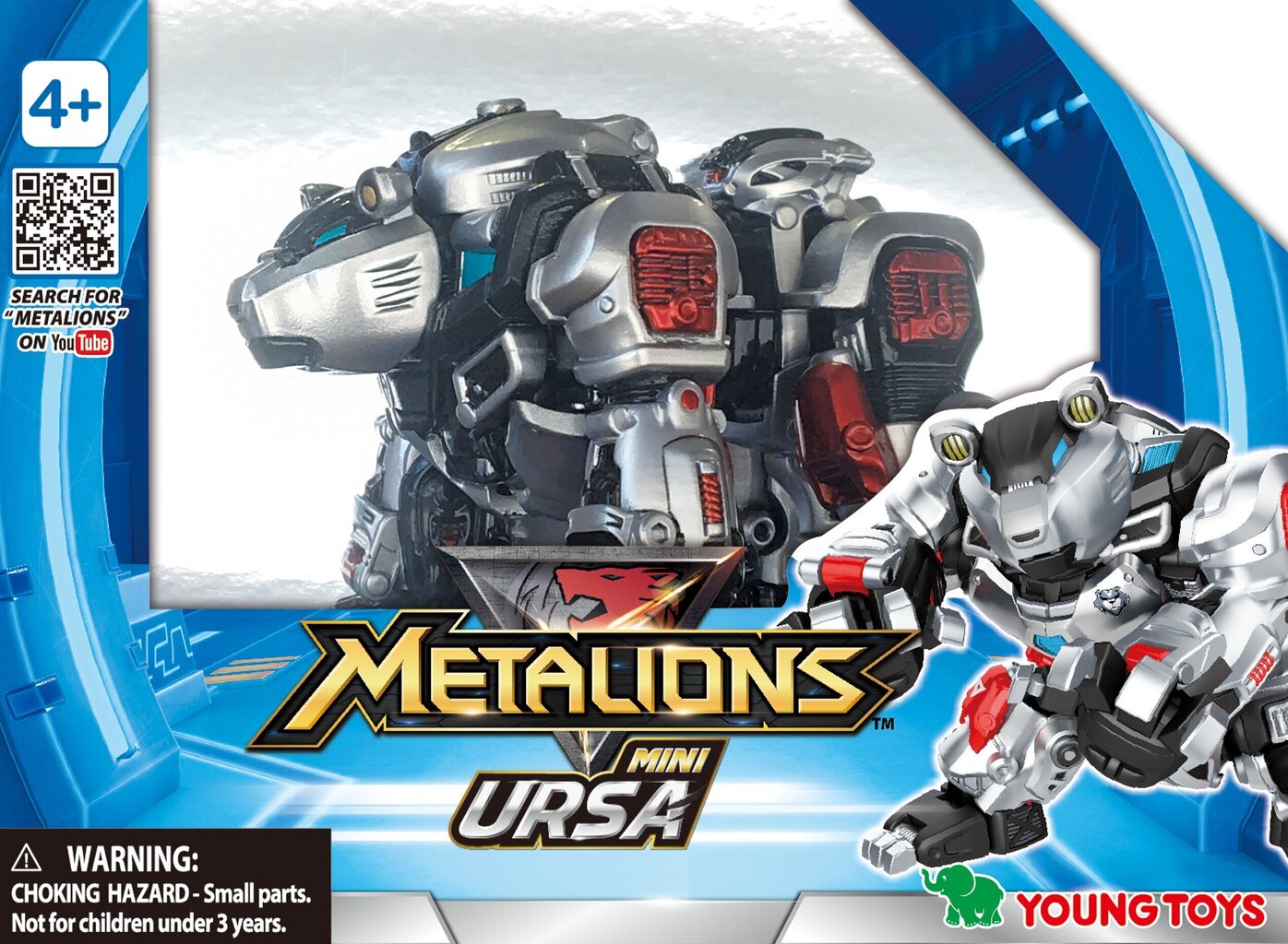 YOUNG TOYS METALIONS Mini Ursa-hahmo hinta ja tiedot | Poikien lelut | hobbyhall.fi