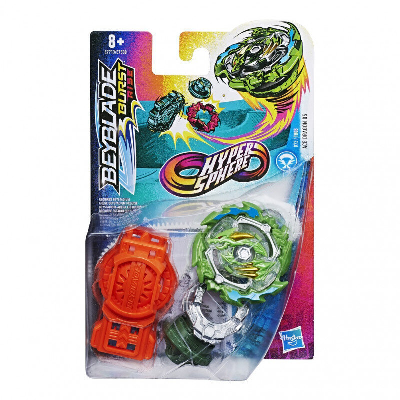 HASBRO BEYBLADE HYPERSPHERE Hyrrän aloituspakkaus, valikoima hinta ja tiedot | Poikien lelut | hobbyhall.fi