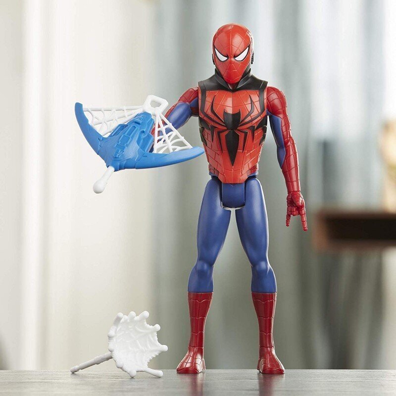 SPIDER-MAN Titan Hero Blast Gear Hämähäkkimies-hahmo hinta ja tiedot | Poikien lelut | hobbyhall.fi