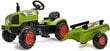 Polkutraktori perävaunulla Falk Claas Arion 2041C, vihreä hinta ja tiedot | Poikien lelut | hobbyhall.fi