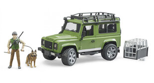 BRUDER ajoneuvo Land Rover Defender hinta ja tiedot | Poikien lelut | hobbyhall.fi
