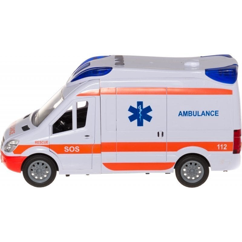 Ambulanssi ääni- ja valotehosteilla Beautiful City, 600966 hinta ja tiedot | Poikien lelut | hobbyhall.fi