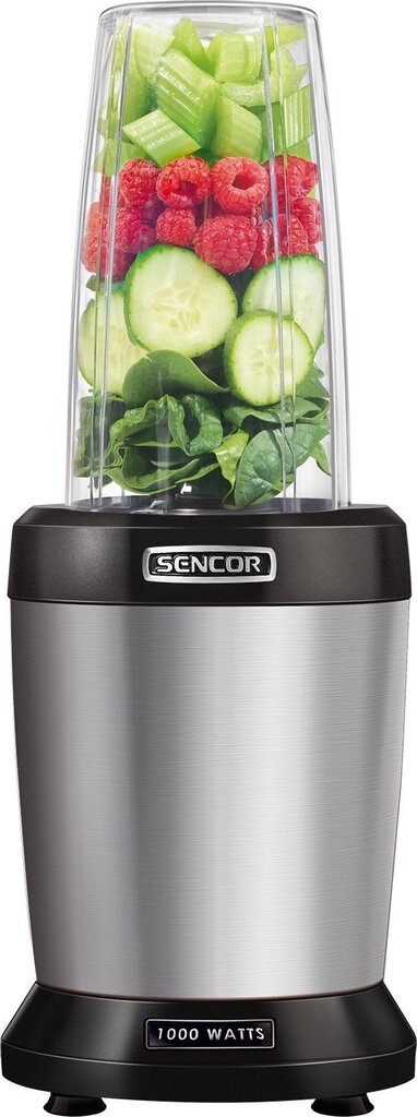 Sencor Nutri Blender tehosekoitin SNB4302SS, ruostumaton teräs hinta ja tiedot | Tehosekoittimet | hobbyhall.fi