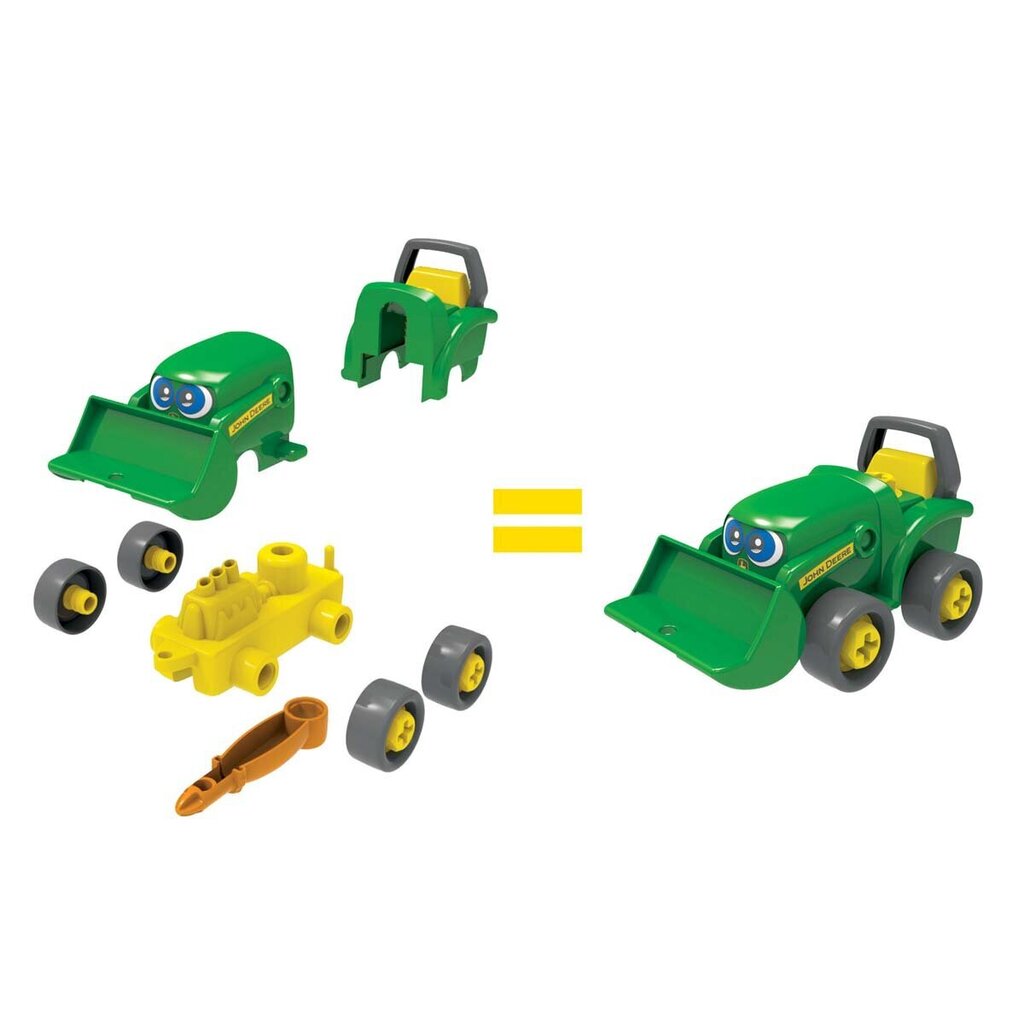 JOHN DEERE tractor with wagon hinta ja tiedot | Poikien lelut | hobbyhall.fi