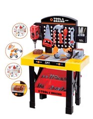 Työkalupöytä - setti Tool & Brains HWA220623 hinta ja tiedot | Poikien lelut | hobbyhall.fi