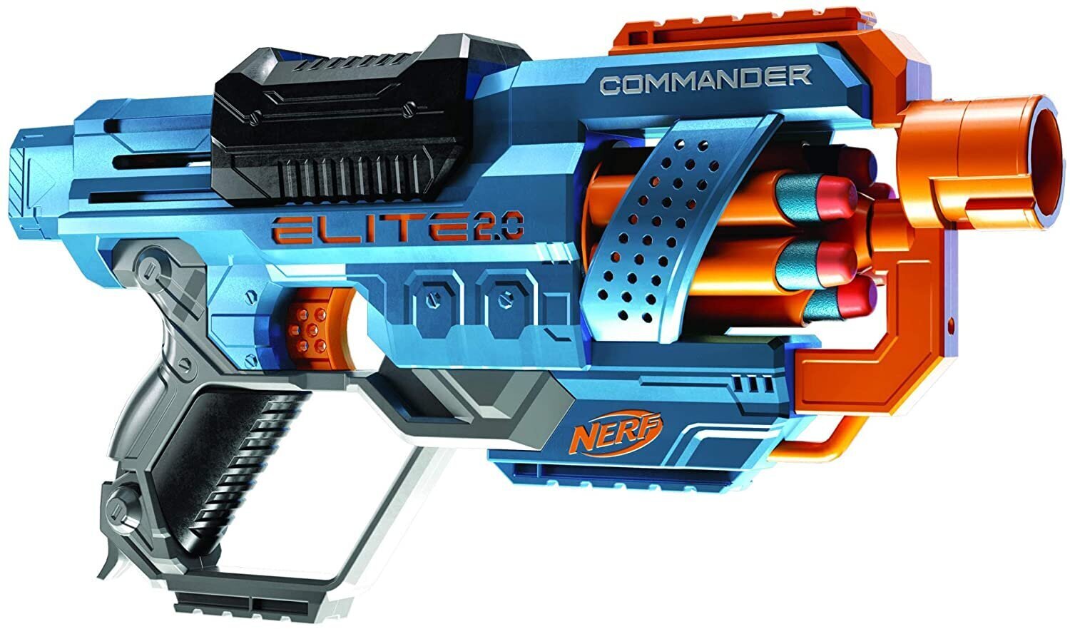 NERF Elite 2.0 Commander RC 6 -lelupyssy hinta ja tiedot | Poikien lelut | hobbyhall.fi