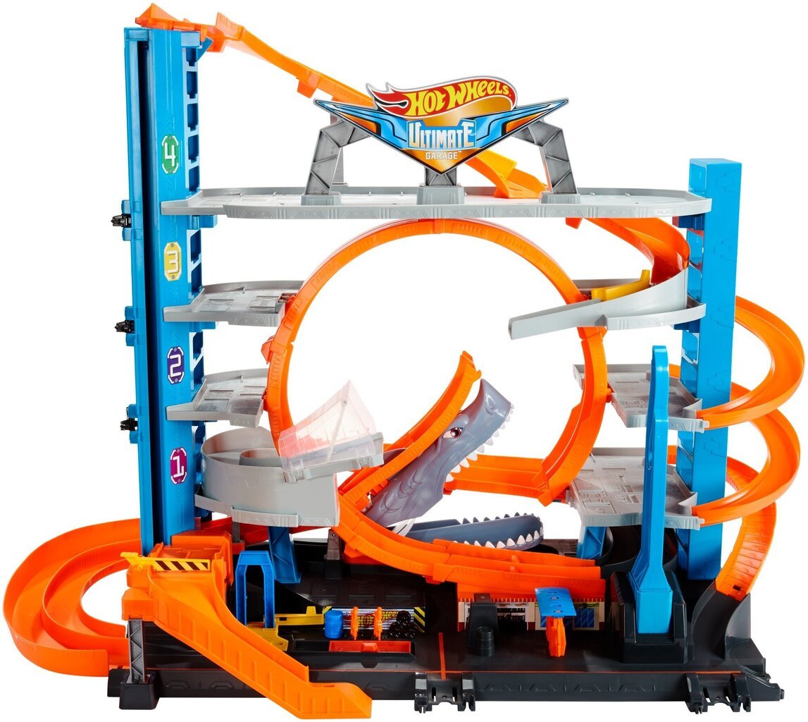 Hot Wheels Ultimate Mega Garage -parkkitalo hinta ja tiedot | Poikien lelut | hobbyhall.fi