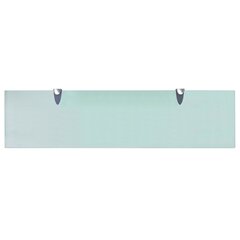 Kelluvat hyllyt 2 kpl lasi 80x20 cm 8 mm hinta ja tiedot | Hyllyt | hobbyhall.fi