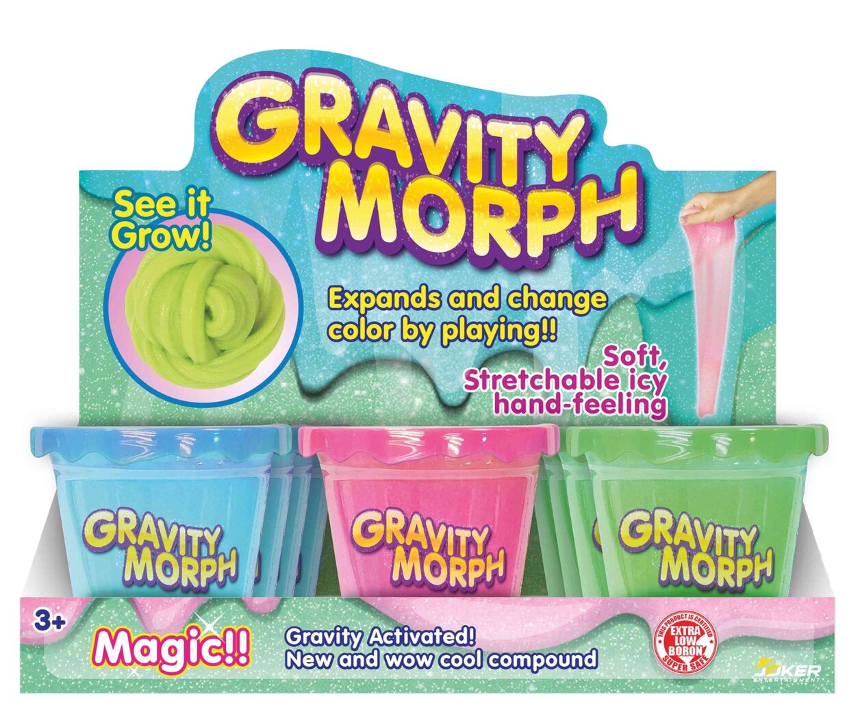 Gravity Morph -lima, 160 g hinta ja tiedot | Taide- ja askartelutarvikkeet | hobbyhall.fi