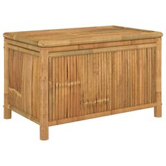 Ulkosäilytyslaatikko 90x52x55cm bambu hinta ja tiedot | Kompostorit ja jäteastiat | hobbyhall.fi