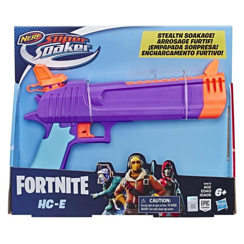 Vesipistooli Nerf Super Soaker Hc e Hasbro 6875E, violetti hinta ja tiedot | Poikien lelut | hobbyhall.fi