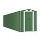 Puutarhavaja vihreä 192x689x223 cm galvanoitu teräs hinta ja tiedot | Piharakennukset | hobbyhall.fi