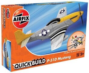 Airfix - P-51D mustang , Pikarakennussetti J6016 hinta ja tiedot | Poikien lelut | hobbyhall.fi