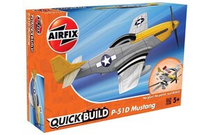 Airfix - P-51D mustang , Pikarakennussetti J6016 hinta ja tiedot | Poikien lelut | hobbyhall.fi